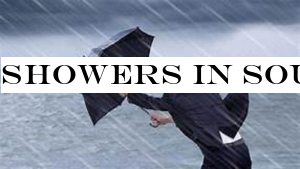 Showers in south and winds in north