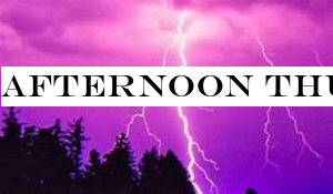 Afternoon thundershowers in many provinces