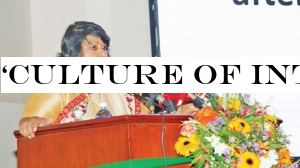 ‘Culture of integrity vital for sustainable growth&