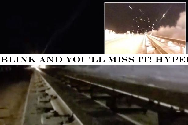 Blink and you'll miss it! Hypersonic sled travels at 6,599mph in incredible video
