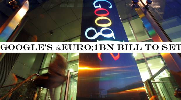 Google's €1bn bill to settle fraud case