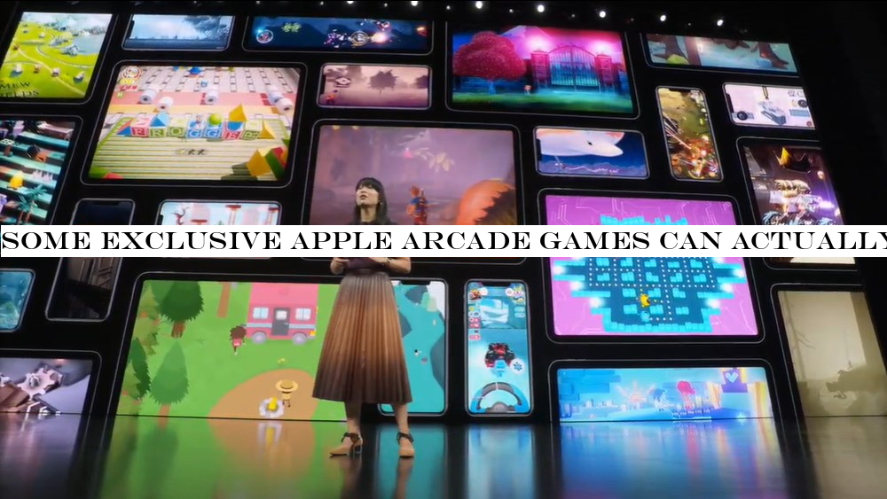 Some exclusive Apple Arcade games can actually be played on consoles