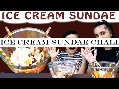 ICE CREAM SUNDAE CHALLENGE Mystery Wheel | Brother vs Sister | Aayu and Pihu Show