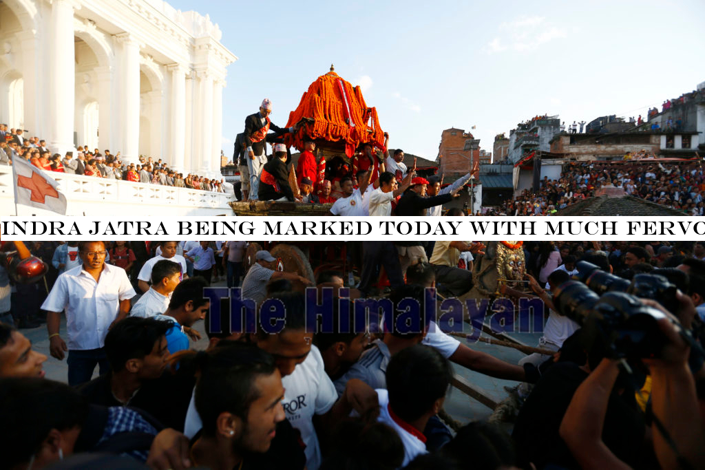 Indra Jatra being marked today with much fervour