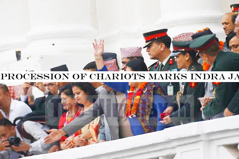 Procession of chariots marks Indra Jatra festivities