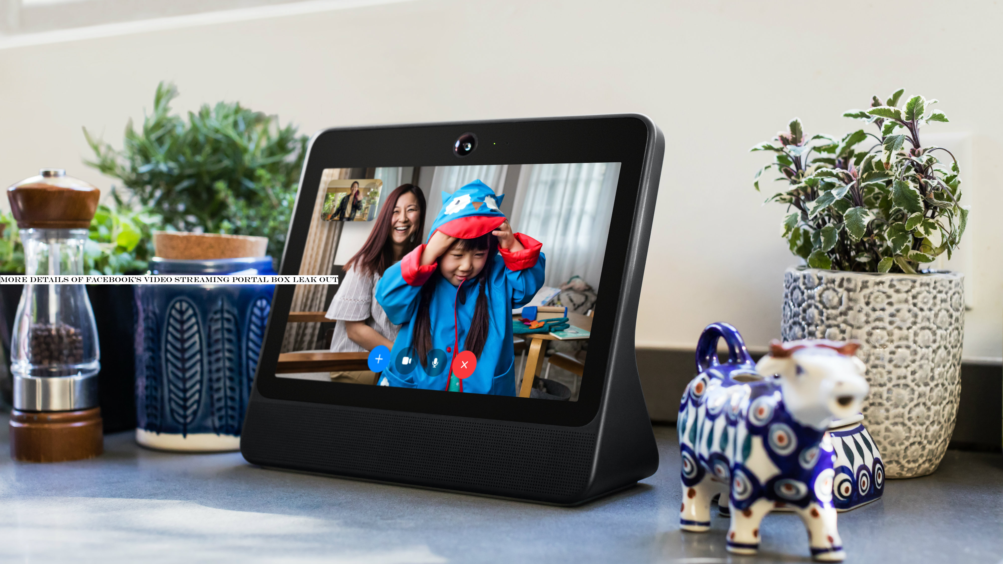 More details of Facebook's video streaming Portal box leak out