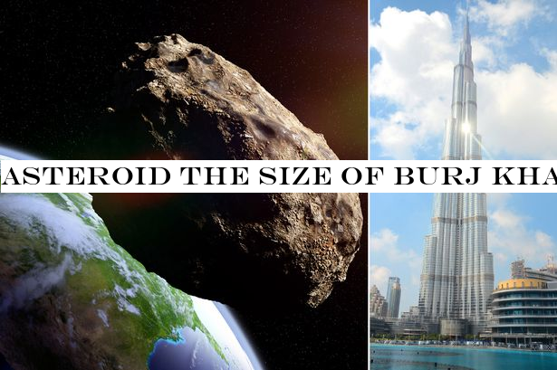 Asteroid the size of Burj Khalifa to zip past Earth tonight at 14,400 mph