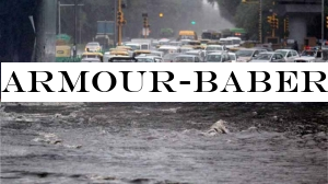 Armour-Baber junction flooded; use alternative routes