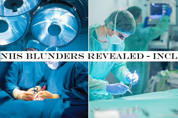 NHS blunders revealed - including wrong body parts amputated and mistaken circumcisions
