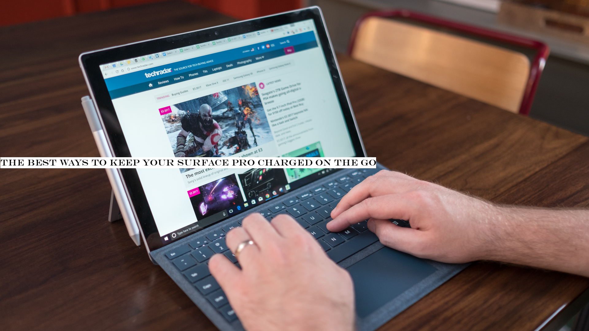 The best ways to keep your Surface Pro charged on the go