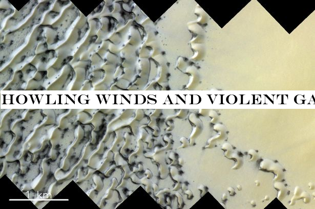 Howling winds and violent gas explosions leave strange scars on surface of Mars