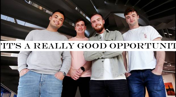 'It's a really good opportunity' - Trinity students pitch their startup app Bounce stateside