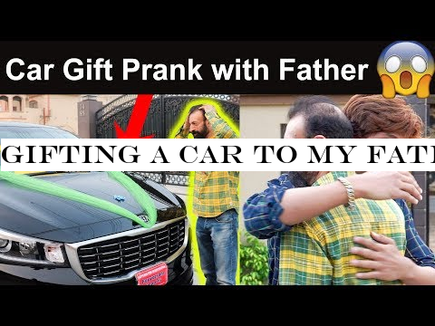 Gifting a Car to my Father Prank | OMG Must watch