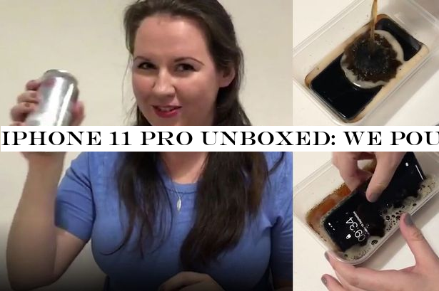iPhone 11 Pro unboxed: We pour Coke over Apple's £1049 iPhone to see what happens