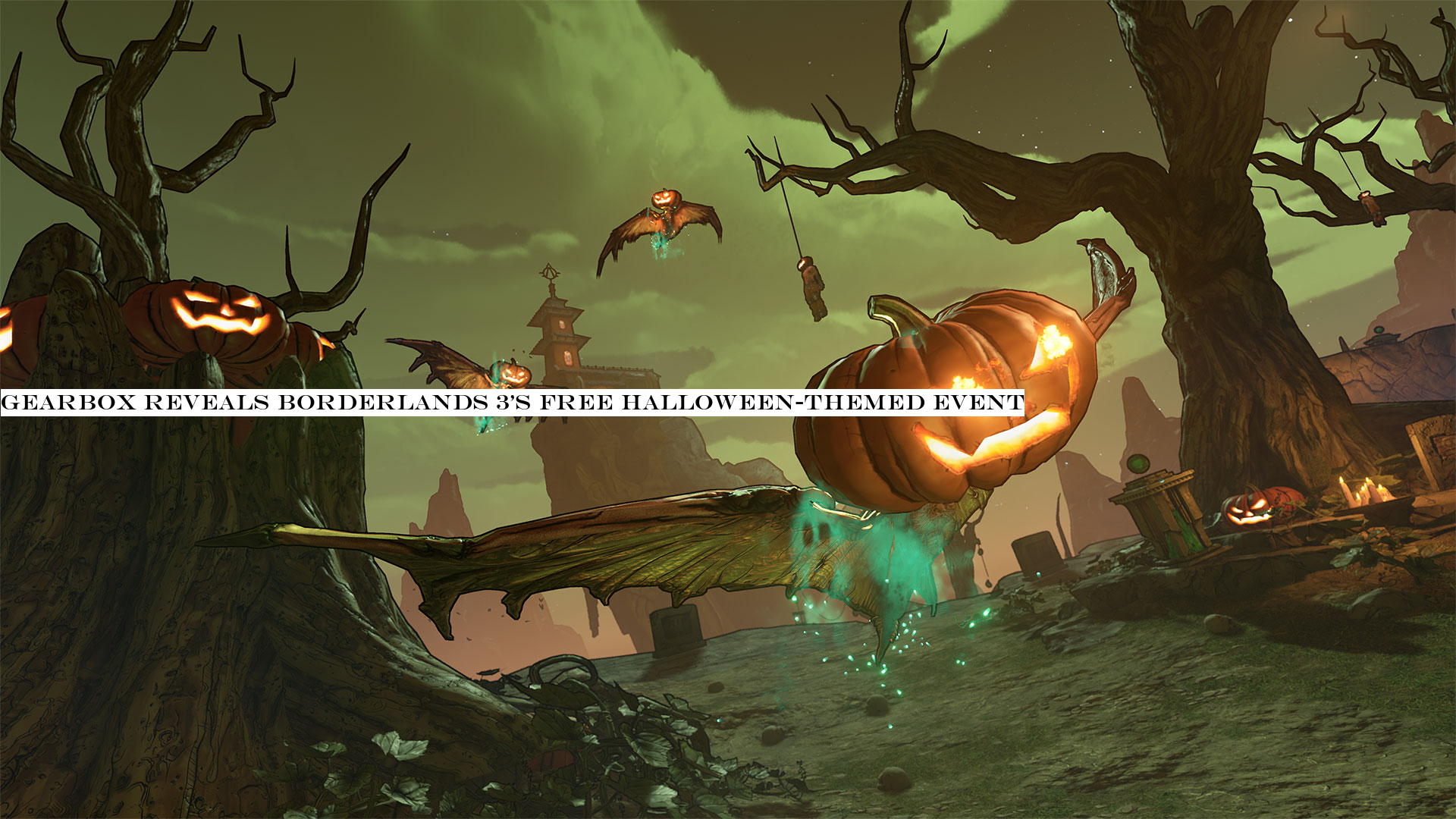 Gearbox reveals Borderlands 3's free Halloween-themed event