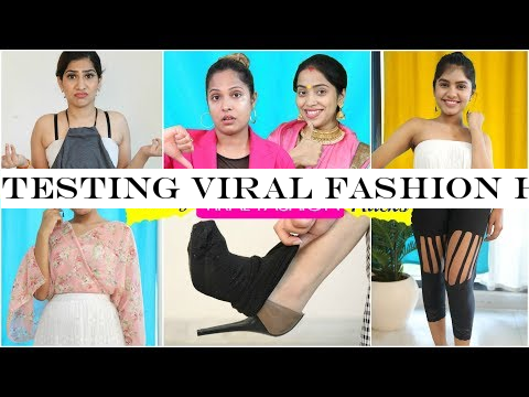 Testing VIRAL FASHION Hacks | #Beauty #Fun #ShrutiArjunAnand #Anaysa