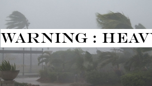 Warning : Heavy rain and strong winds in the south