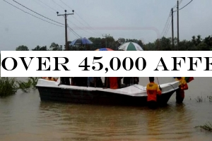 Over 45,000 affected by adverse weather