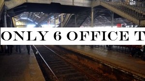 Only 6 office trains operate due to strike