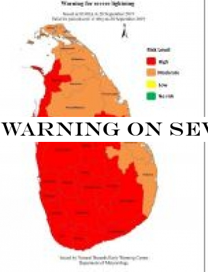 Warning on Severe Lightning