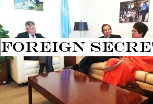 FOREIGN SECRETARY DISCUSSES OBSTACLES PLACED ON SRI LANKA&S PEACEKEEPERS