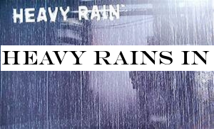 Heavy rains in central hills