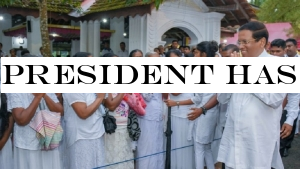 President has a clear vision about the country - Ven. Vijayamaithri Nayaka Thero