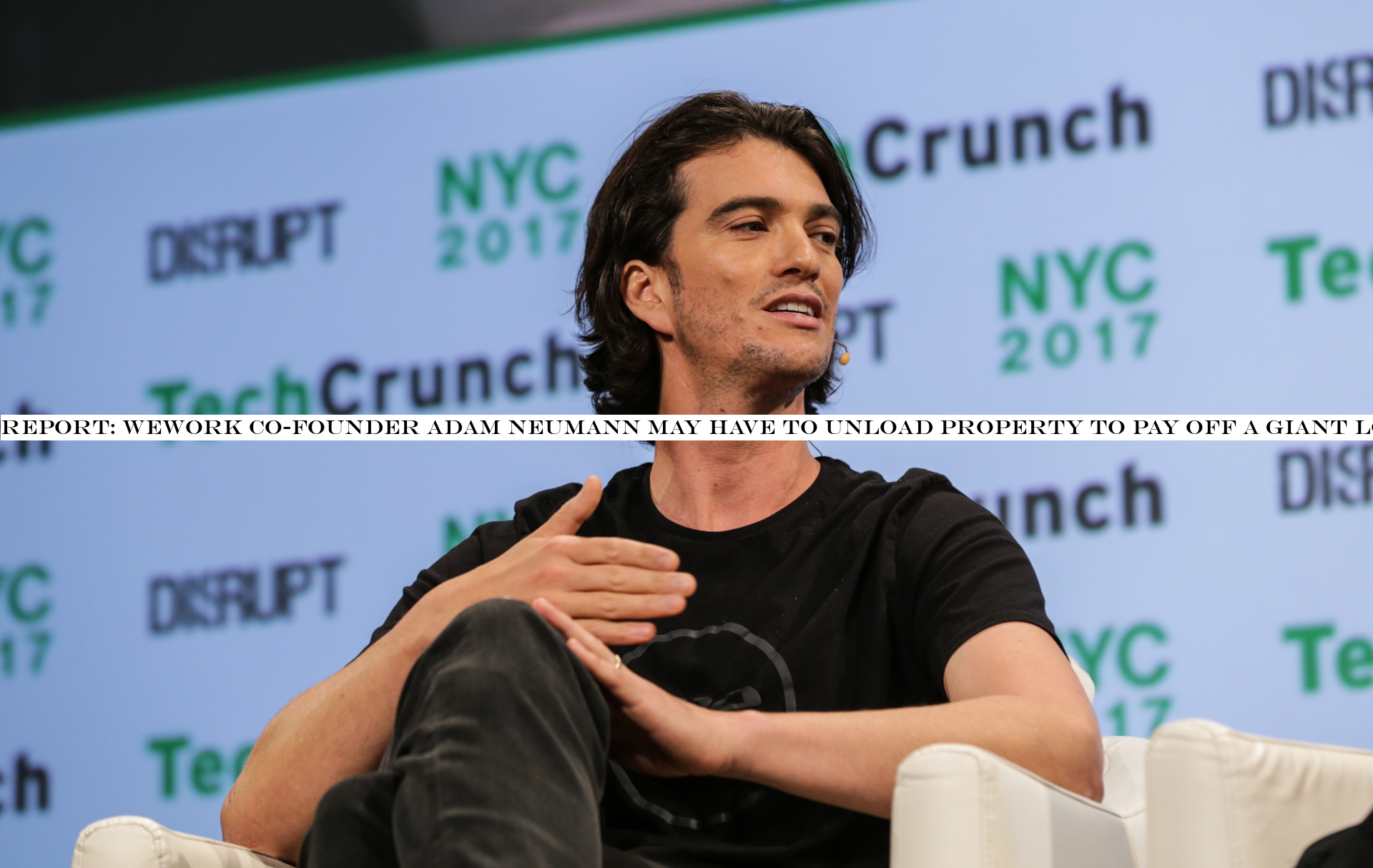 Report: WeWork co-founder Adam Neumann may have to unload property to pay off a giant loan