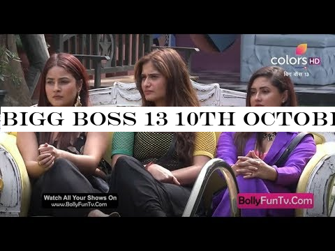 Bigg Boss 13 10th October 2019 Episode 11