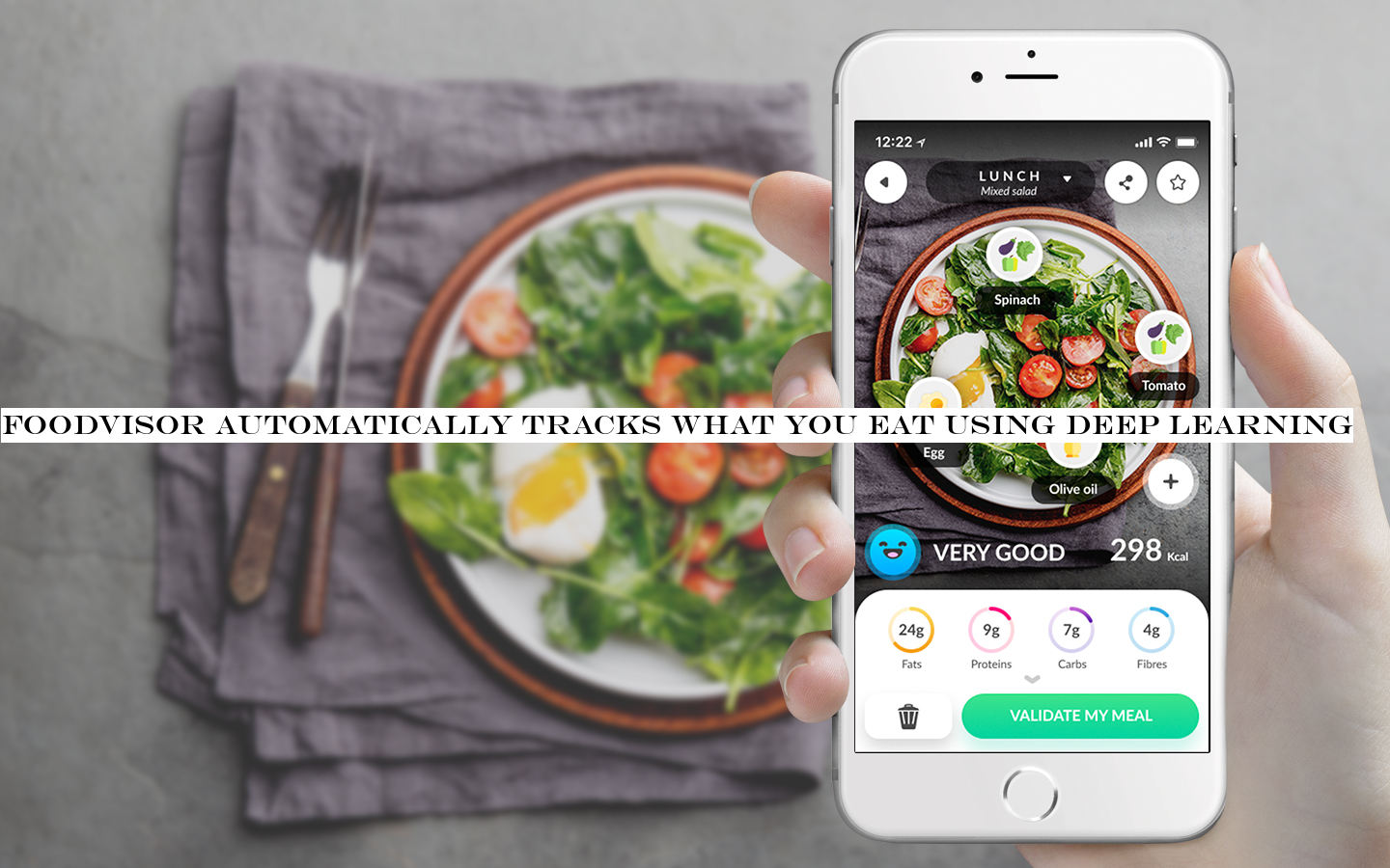 Foodvisor automatically tracks what you eat using deep learning