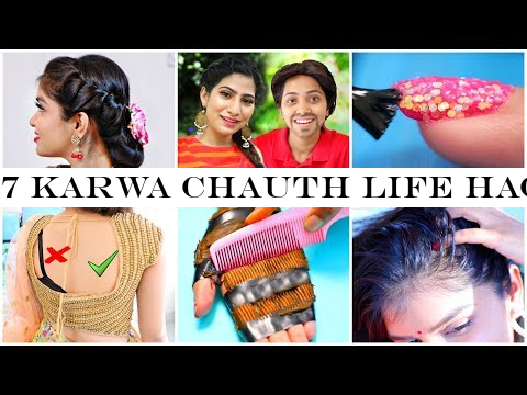7 KARWA CHAUTH Life Hacks You Must Know | #HairStyle #Fashion #Beauty #HairCare #Anaysa