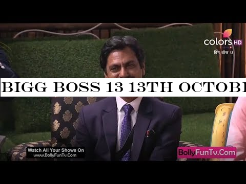 Bigg Boss 13 13th October 2019 Episode 14