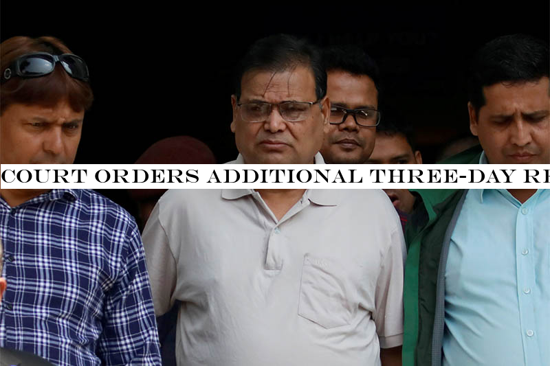Court orders additional three-day remand for Mahara