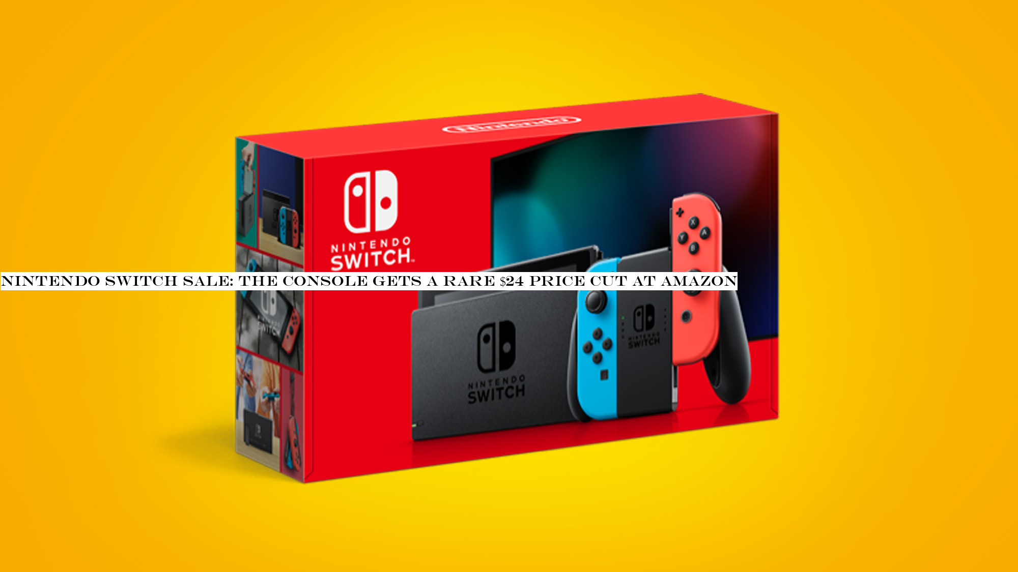 Nintendo Switch sale: the console gets a rare $24 price cut at Amazon