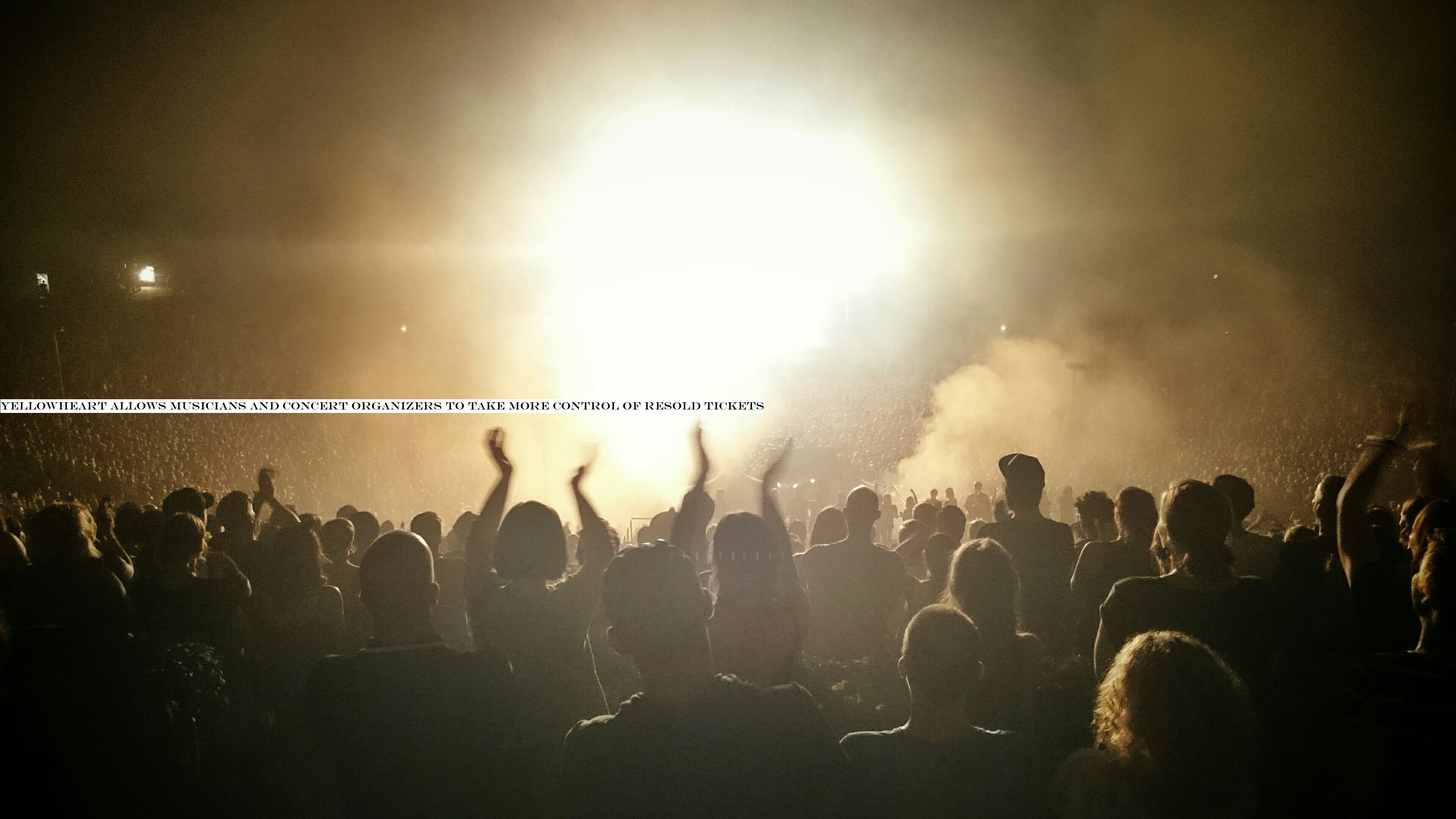 YellowHeart allows musicians and concert organizers to take more control of resold tickets