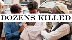 Dozens killed in Afghanistan mosque bombing