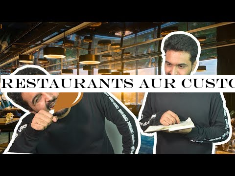 RESTAURANTS AUR CUSTOMERS KAY NAKHRAY | AWESAMO SPEAKS