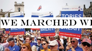 We marched with hope but few expectations