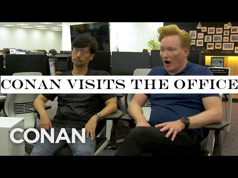 Conan Visits The Offices Of quot;Death Stranding quot; Creator Hideo Kojima - CONAN on TBS