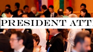 President attends Emperorenthronement ceremony