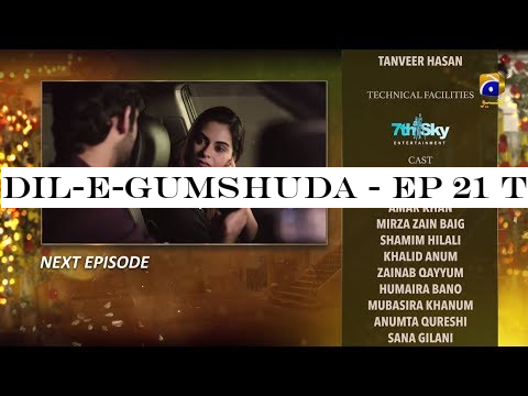 Dil-e-Gumshuda - EP 21 Teaser - 25th Oct 2019 - HAR PAL GEO DRAMAS