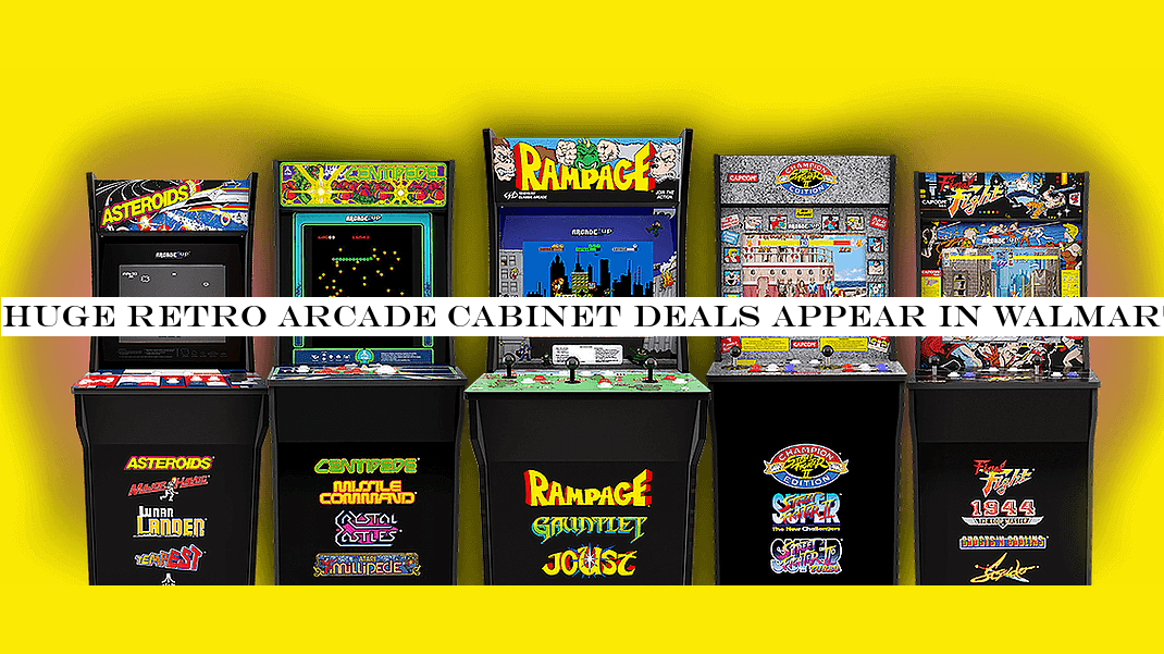 Huge retro arcade cabinet deals appear in Walmart's early Black Friday sale