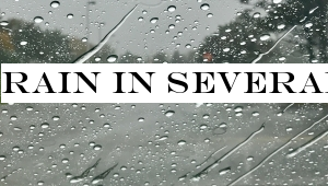 Rain in several places after 1.00 p.m