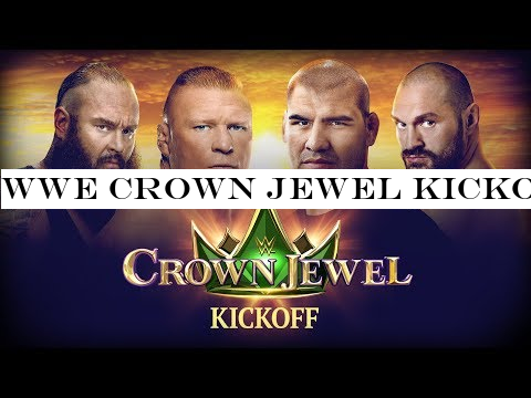 WWE Crown Jewel Kickoff: October 31, 2019