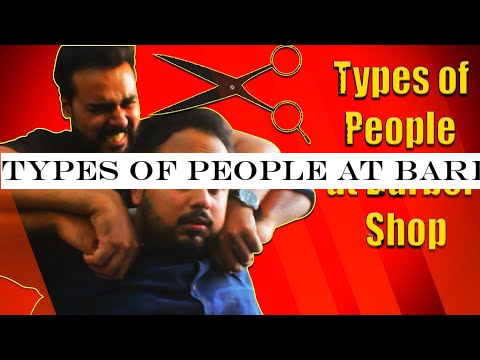 Types Of People At Barber Shop | Comedy Video | The Idiotz