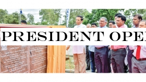President opens more development projects in Polonnaruwa