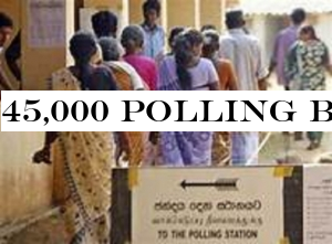 45,000 polling booths for Prez. Polls