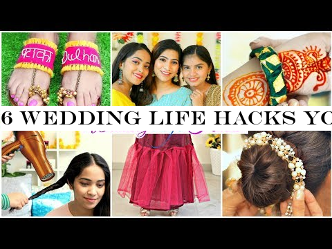 6 WEDDING Life Hacks You Must Try | #Beauty #Fashion #Fun #Anaysa