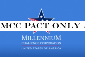 MCC pact only after public dialogue, House debate