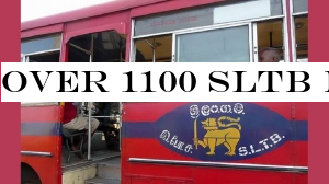 Over 1100 SLTB buses for transporting ballot boxes